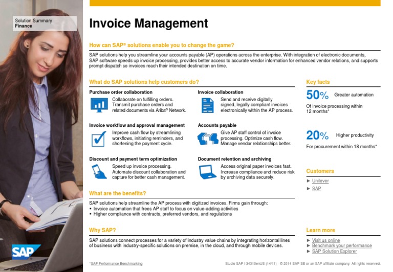 Invoice Management Solutions | PDF | Finance & Money Management