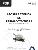 Apostila Teórica Farmacotecnica 1 2015-02
