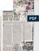 Sabyasachi Suggested Abir's Name For Feluda - A Film by Kaustav Ray, Owner at RP Techvision