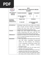 Download SPO PENITIPAN BARANG MILIK PASIEN  KOREKSI doc2Spo Penitipan Barang Milik Pasien  Koreksi  by nila SN301091863 doc pdf