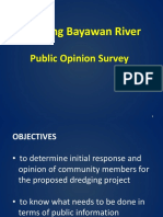 Dredging - Public Opinion Survey