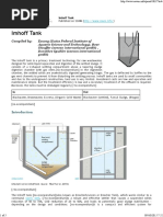 Imhoff Tank | PDF | Sewage Treatment | Septic Tank