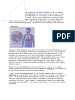 Tuberculosis Bacterial Infection Lungs HIV