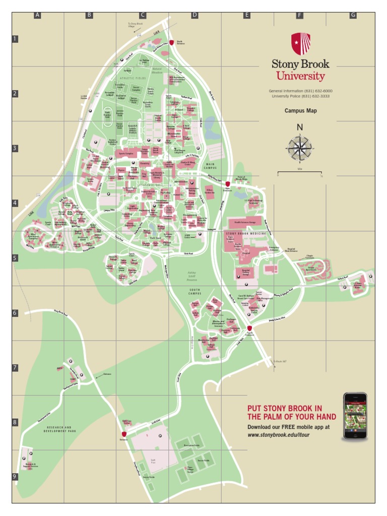 Stony Brook University Campus Map | PDF