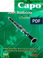 Clarinete - Método - Da Capo - Joel Barbosa