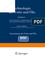 Gustav Hefter (Eds.) ) Technologie Der Fette Und Öle