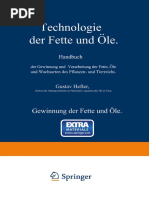 Gustav Hefter (Eds.) ) Technologie Der Fette Und Öle