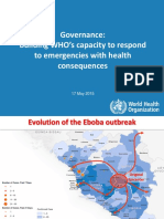 Katherine Deland - Building WHO's Capacity To Respond To Emergencies With Health Consequences - 17 May