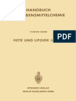 Fette Und Lipoide (Lipids) - 4.band