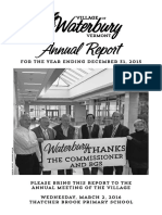 Waterbury Village Report 2015