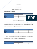 This Chapter Presents The Data Collected From The Survey