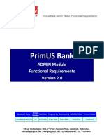 PrimusBank Admin FRS V 2.0