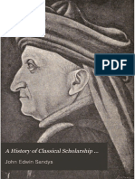 SANDYS, J. E. (1908) A History of Classical Scholarship, Vol. 2 PDF