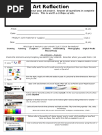 Personal Art Criticism Worksheet