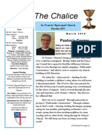 March 2016 Chalice Newsletter