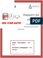 Rapport de Stage Star Auto