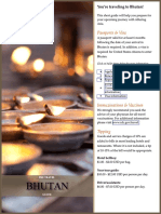 Bhutan Pre-Travel Guide