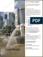 Singapore PreTravel Guide