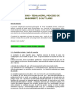 APOSTILA - Temas de Processo de Conhecimento e Cautelar - PGE-PGM