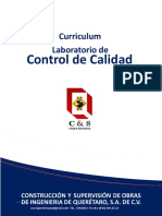 Curriculum Profesional Laboratorio - CYS