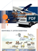 Ingeniería de transporte: historia, generalidades y funciones