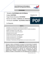 Prog. Eletronica de Potencia m vs c