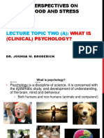 2-A-What Is (Clinical) Psychology