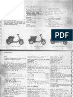 Manuale Meccanica Vespa 50 L N R Special 125 Et2 Et3 Primavera