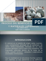 Beneifcio Del Marmol y Materiaales Lapidarios