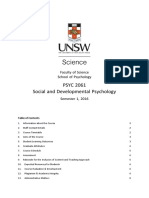 2016Social and Developmental PSYC 2061 Course OutlineFINAL