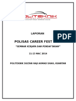 Laporan Program-career Fest Polisas 2014