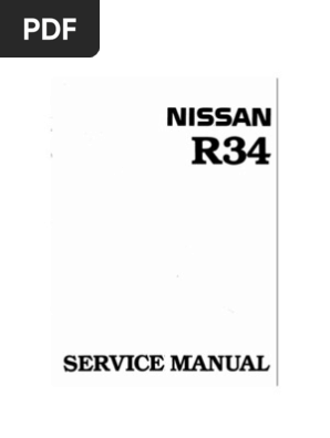 R34 All Workshop Manual Search Able Throttle Turbocharger