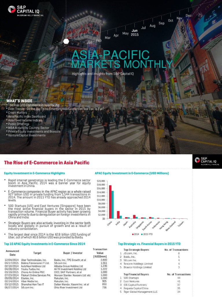 S P Capital IQ Asia Pacific Markets Monthly Jun 2015 PDF | PDF