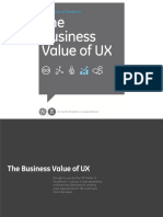 Business Value of UX