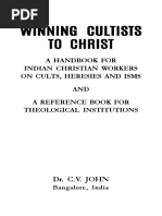 Winning Cultists To Christ 18 12 2015