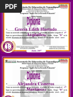 DIPLOMAS FIN DE CURSO