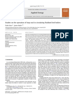 Studies On The Operation of Loop-Seal in Circulating Fluidized Bed Boilers, P. Basu