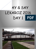 Day 1 - Lekaroz