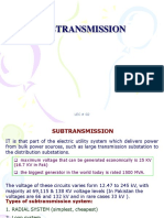  Subtransmission