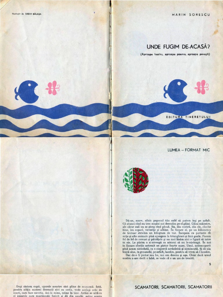 Unde Fugim de Acasa de Marin Sorescu