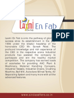 Laxmi en fab Pvt. Ltd. Gujarat India