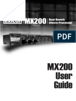 Lexicon MX200 Manual B Original