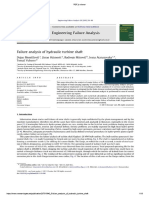 Failure Analysis of Hydraulic Turbine Shaft PDF