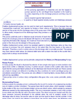 Positive Displacement Pump Introduction - 1