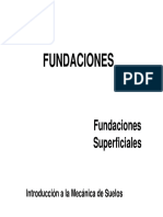 3 Fundaciones - Superficiales I