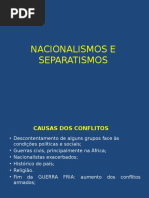 Nacionalismos e Separatismos (1)