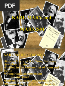 Karl Marx and Marxism