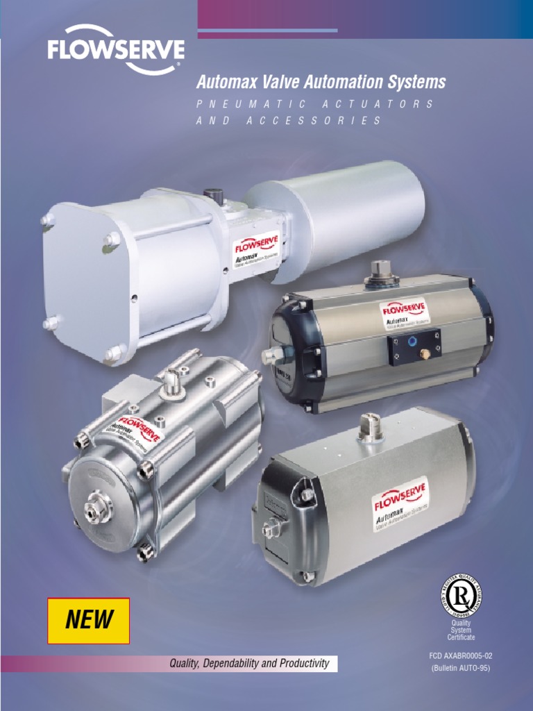 Automax Actuators & Accessories English Actuator Valve