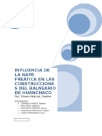 Documents - MX Influencia de La Napa Freatica en Las Construcciones Del Balneario de Huanchaco