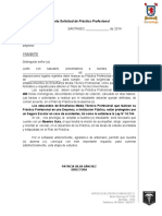 Carta S1olic Pru00E1cticante